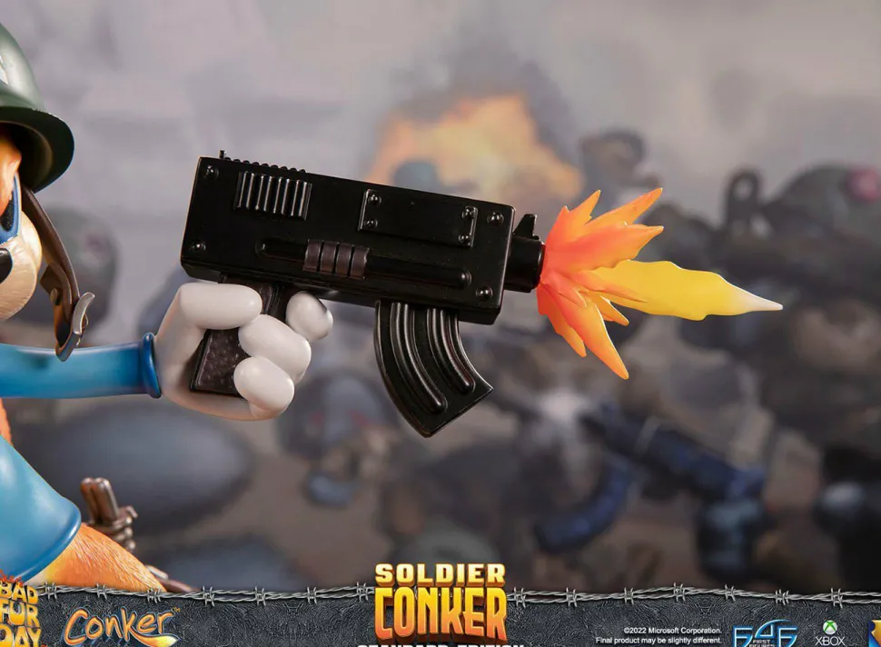 Conker’s Bad Fur Day - Soldier Conker 12” Statue