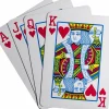 Copag - Regular Face Poker Deck Plastic Playing Cards Red Back