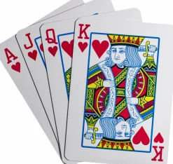 Copag - Regular Face Poker Deck Plastic Playing Cards Red Back
