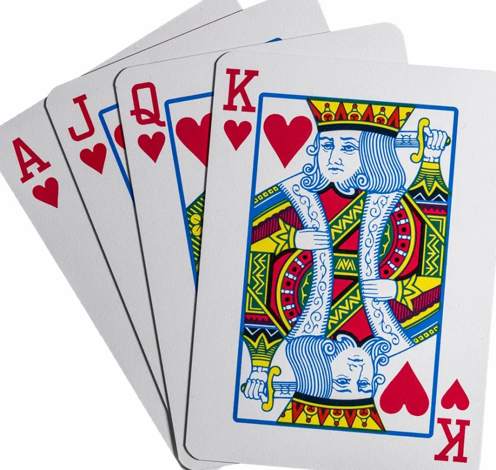 Copag - Regular Face Poker Deck Plastic Playing Cards Red Back