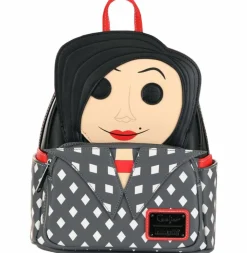 Coraline - Other Mother 10" Faux Leather Mini Backpack