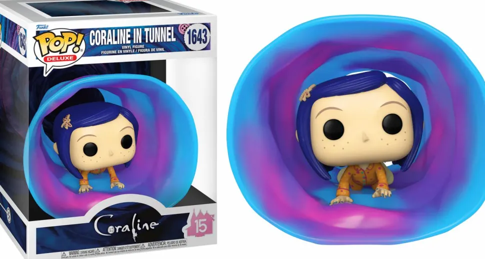 Coraline: 15th Anniversary - Coraline in Tunnel Deluxe Pop! Vinyl Figure