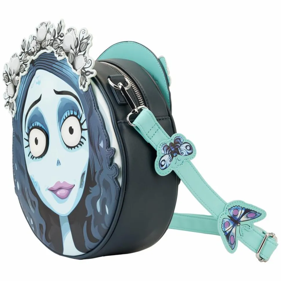 Corpse Bride - Emily Glow in the Dark 9" Faux Leather Crossbody Bag