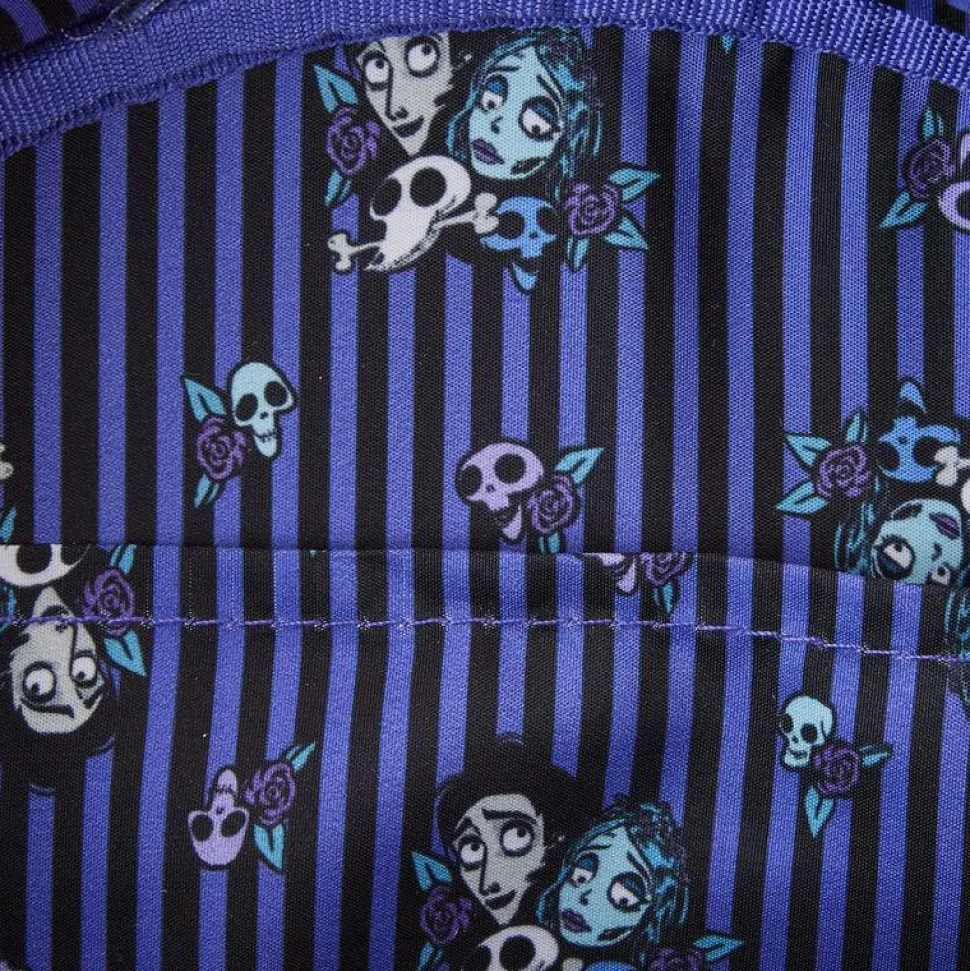 Corpse Bride - Emily Glow in the Dark 9" Faux Leather Crossbody Bag