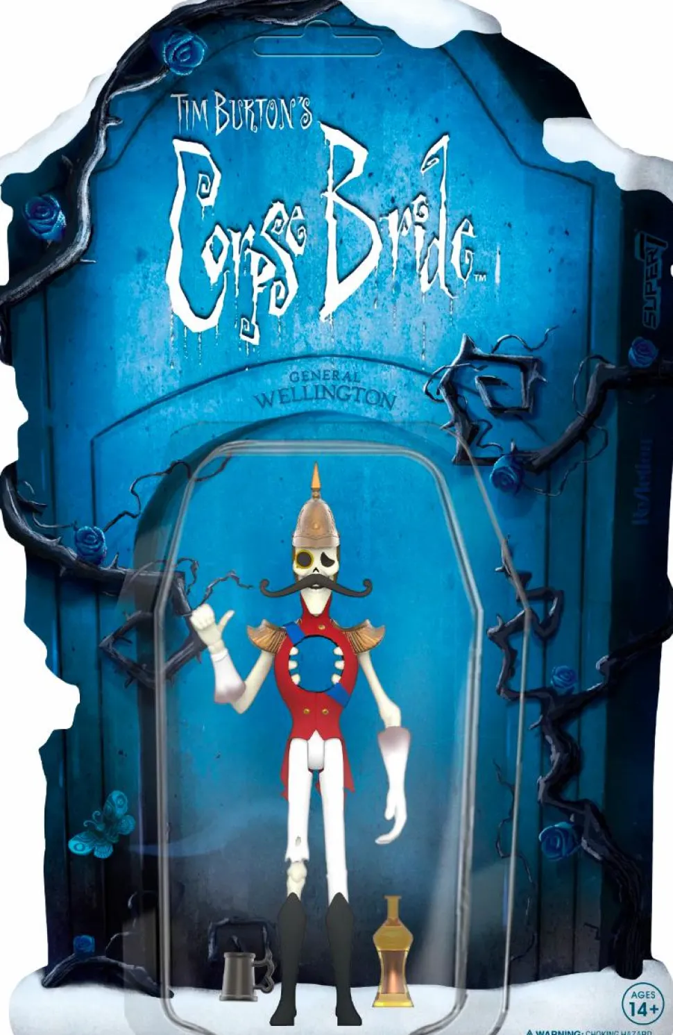 Corpse Bride - General Wellington ReAction 3.75” Action Figure