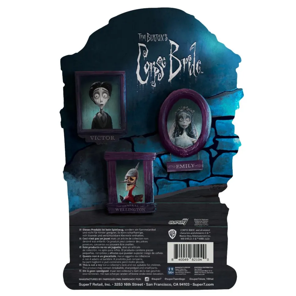 Corpse Bride - General Wellington ReAction 3.75” Action Figure