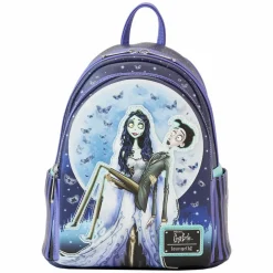Corpse Bride - Moon Lenticular 10" Faux Leather Mini Backpack