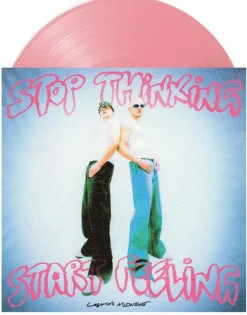 Cosmo's Midnight - Stop Thinking Start Feeling LP Vinyl Record (Powder Pink Coloured Vinyl)