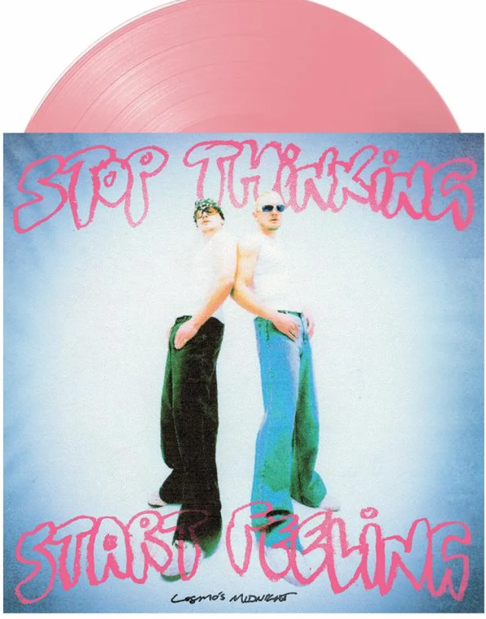 Cosmo's Midnight - Stop Thinking Start Feeling LP Vinyl Record (Powder Pink Coloured Vinyl)
