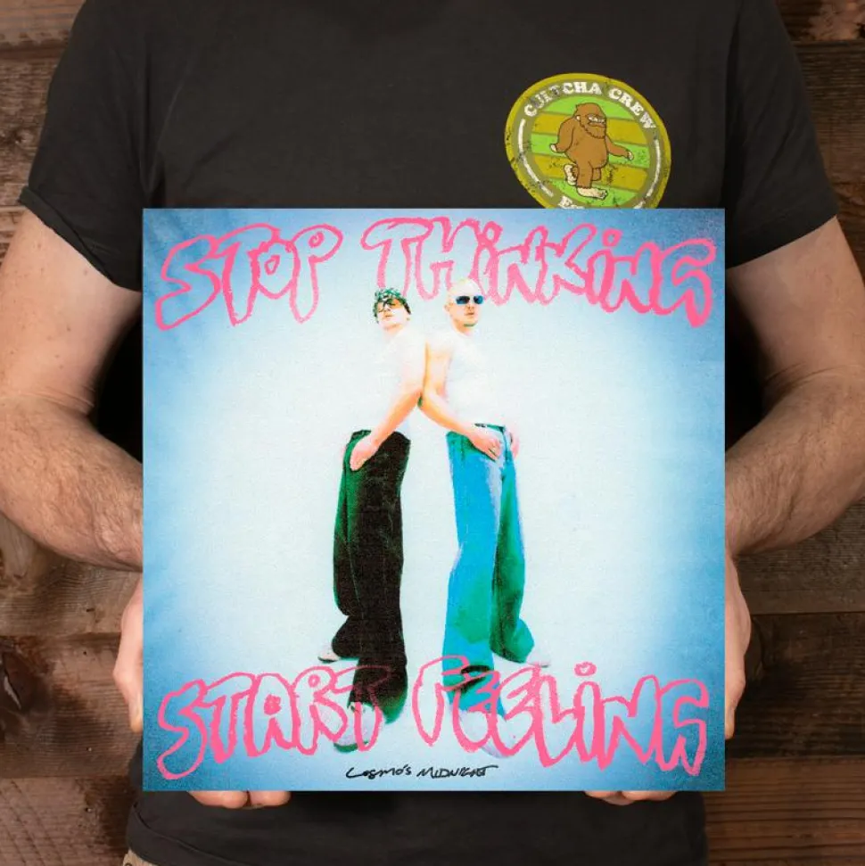 Cosmo's Midnight - Stop Thinking Start Feeling LP Vinyl Record (Powder Pink Coloured Vinyl)