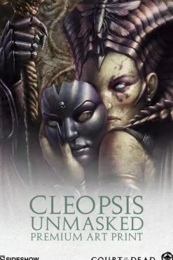 Court of the Dead - Cleopsis: Unmasked Premium Art Print by Steve Argyle