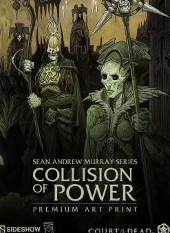Court of the Dead - Collision of Power Premium Art Print by Sean Andrew Murray
