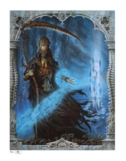 Court of the Dead - Death Welcomes You Fine Art Print by Milivoj Ceran