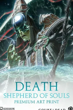 Court of the Dead - Death: Shepherd of Souls Premium Art Print by Fabian Schlaga