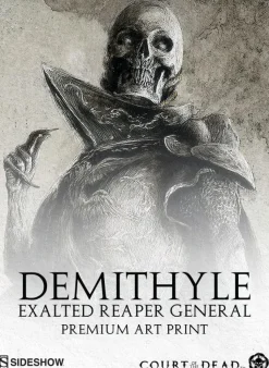 Court of the Dead - Demithyle: Exalted Reaper General Premium Art Print by Santiago Caruso
