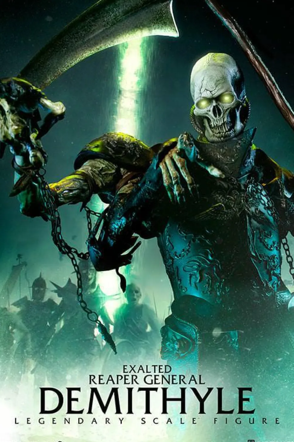 Court of the Dead - Exalted Reaper General Legendary Scale Statue