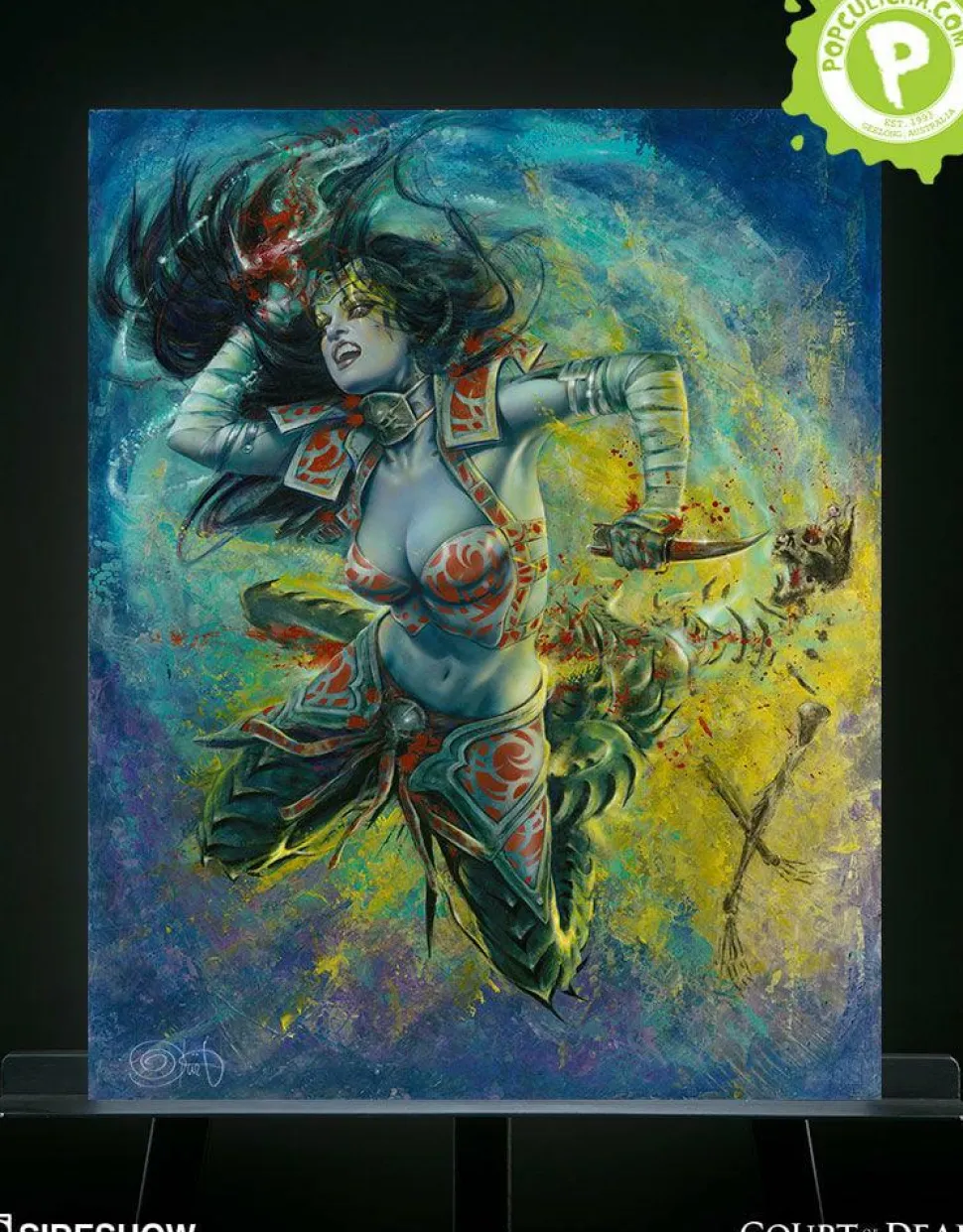Court of the Dead - Gallevarbe: Eviscerator Art Print by Olivia De Berardinis