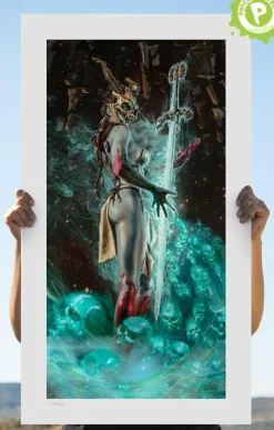 Court of the Dead - Kier: Vision of Vengeance Fine Art Print by Dave Seeley