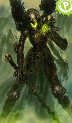 Court of the Dead - Mortighull: Solider of Cruel Purpose Premium Art Print by Jimmy Xu