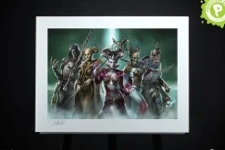 Court of the Dead - Pillars of Rebellion Fine Art Print by Ian Macdonald