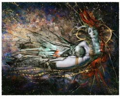 Court of the Dead - The Queen's Embrace Variant Fine Art Print by Olivia De Berardinis