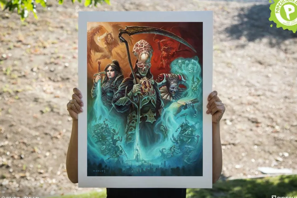 Court of the Dead - The Underworld United Premium Art Print by Alex Horley