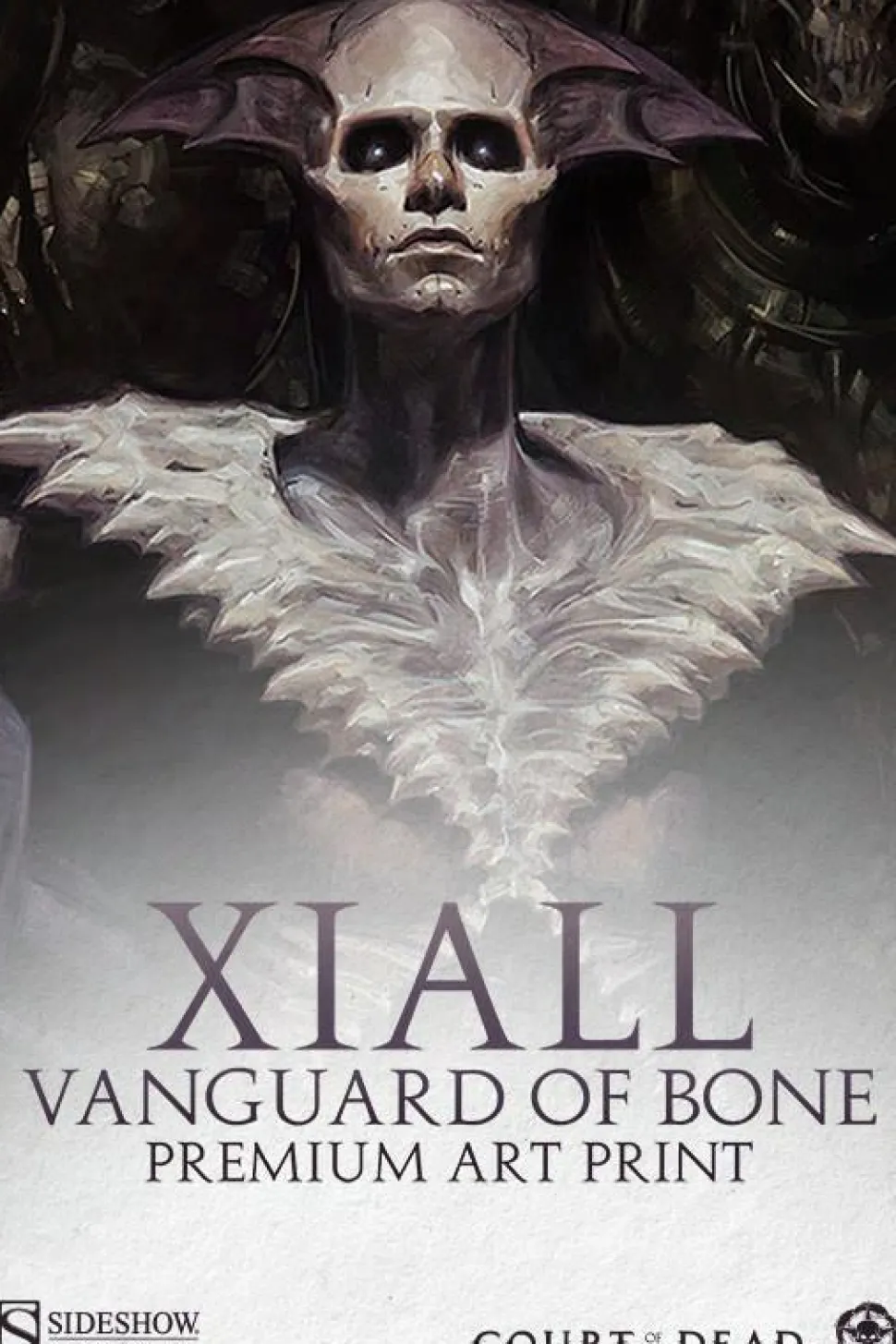 Court of the Dead - Xiall: Vanguard of Bone Premium Art Print by David Palumbo