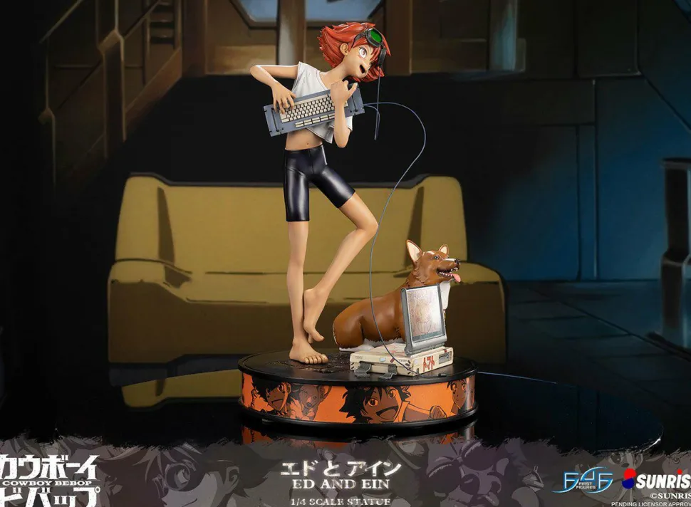 Cowboy Bebop - Ed & Ein 1/4 Scale Statue