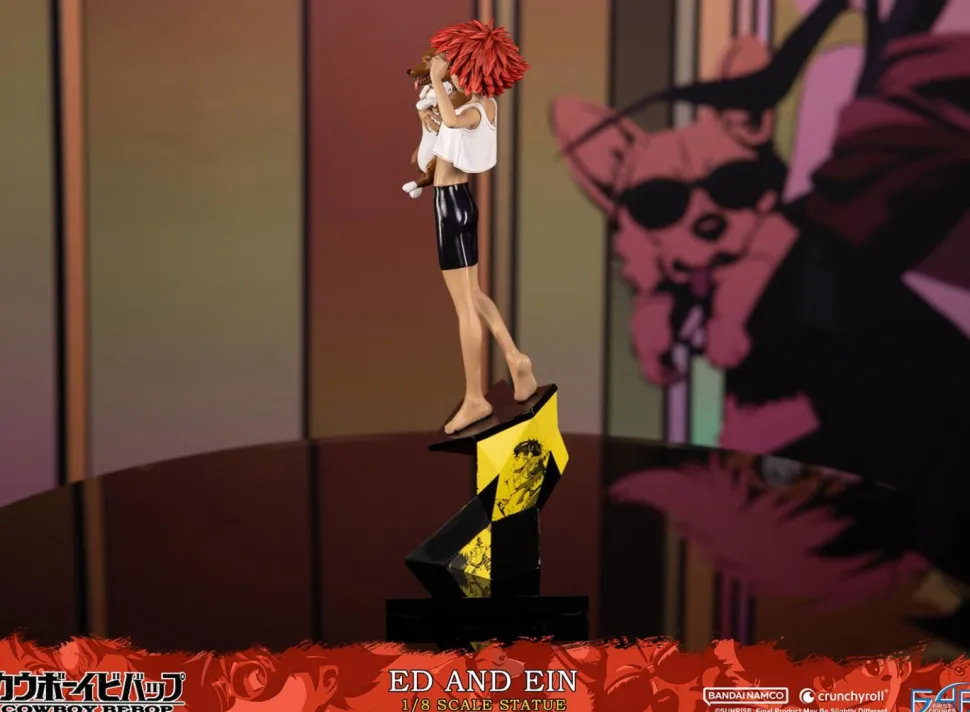 Cowboy Bebop - Ed & Ein 1/8th Scale Statue