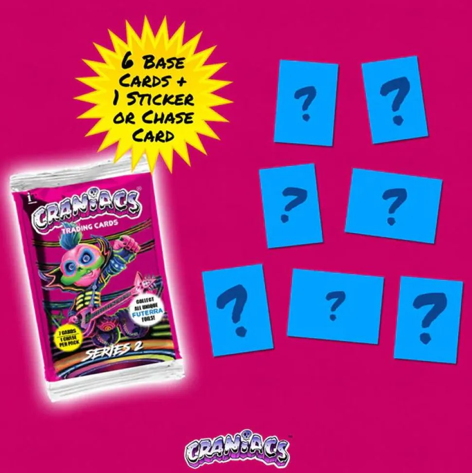 Craniacs - Series 2 Trading Cards Hobby Booster Box (Display of 24)