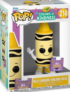 Crayola - Hello Sunshine Yellow Crayon Pop! Vinyl Figure