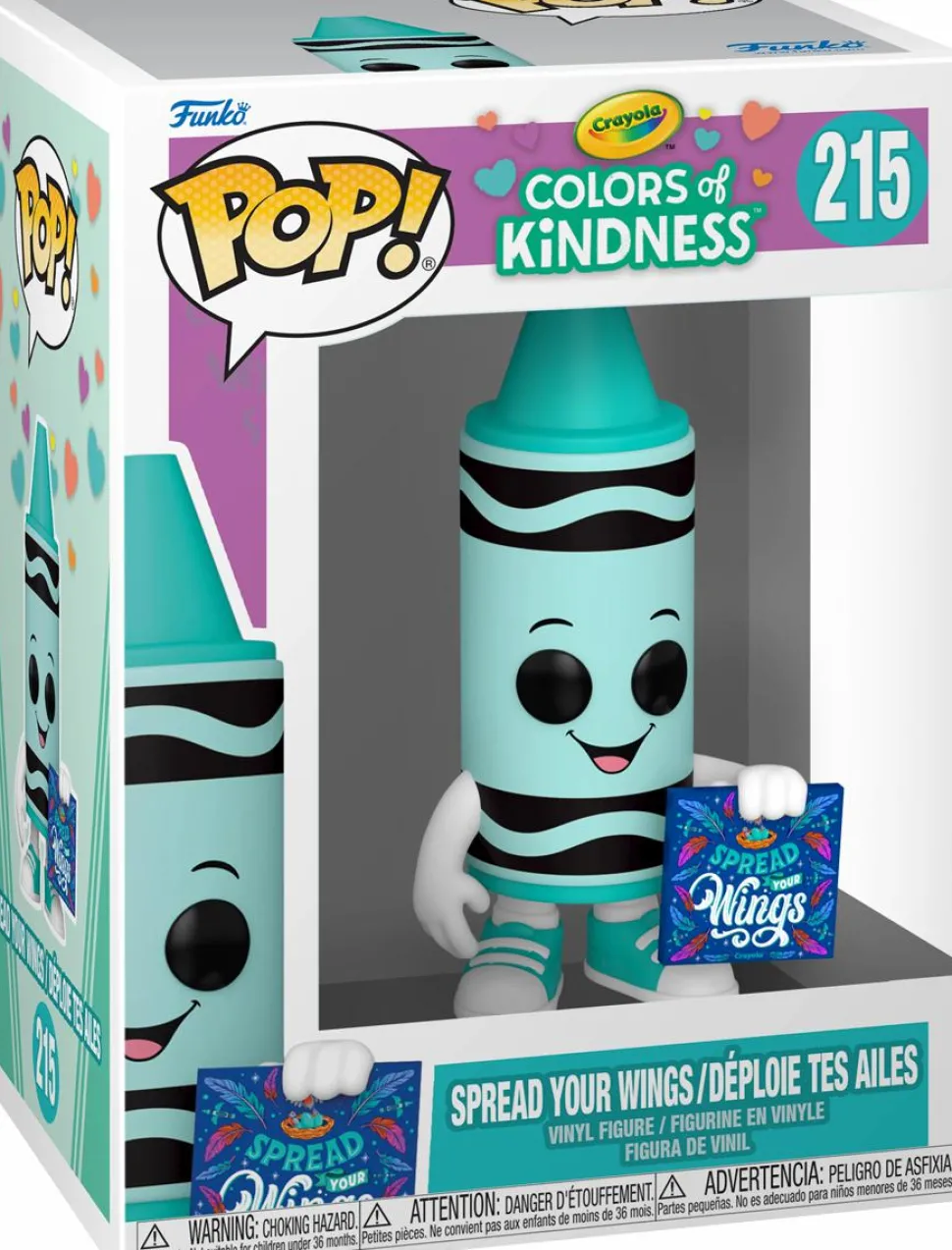 Crayola - Spread Your Wings Teal Crayon Pop! Vinyl Figure