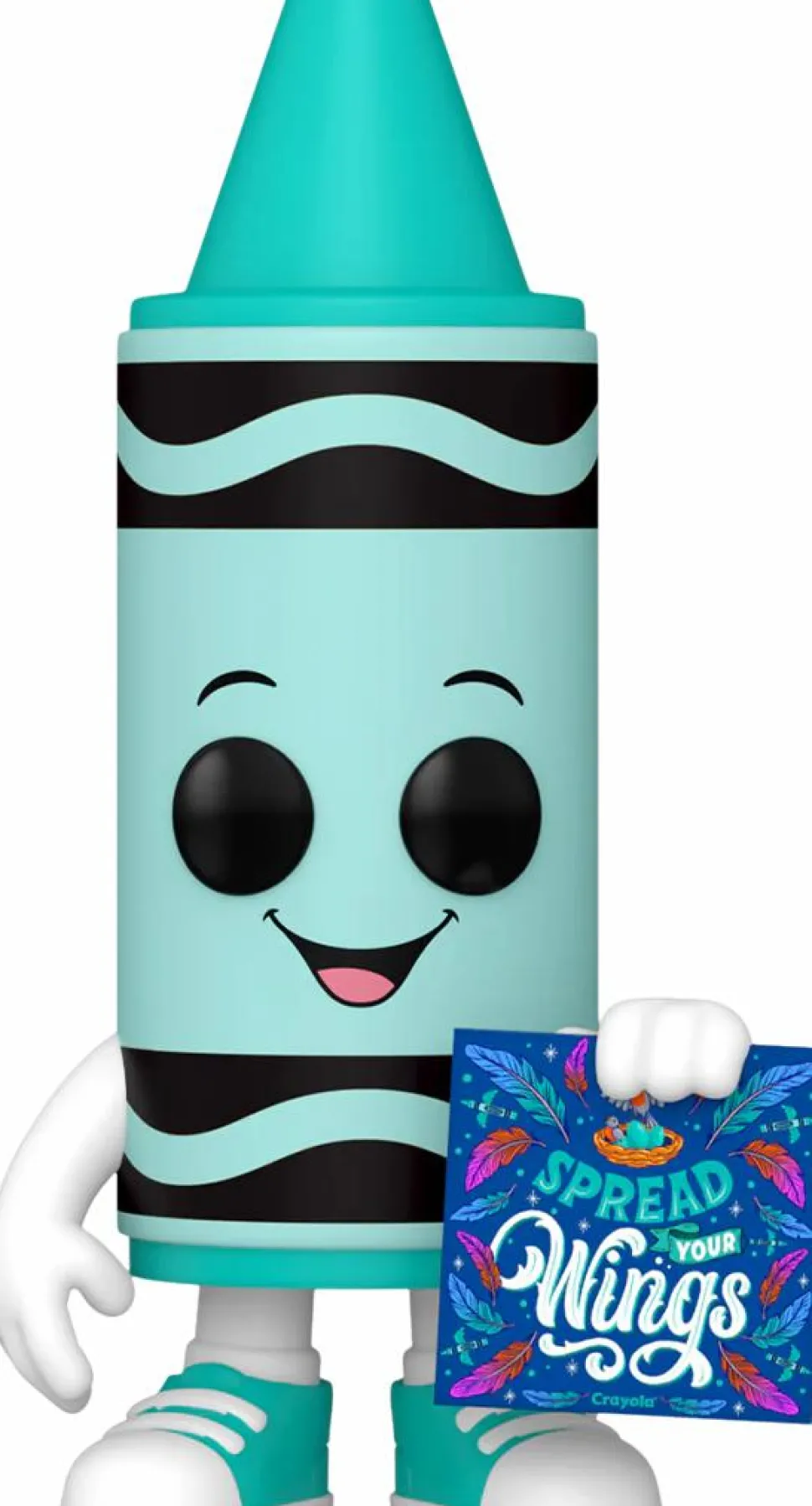 Crayola - Spread Your Wings Teal Crayon Pop! Vinyl Figure