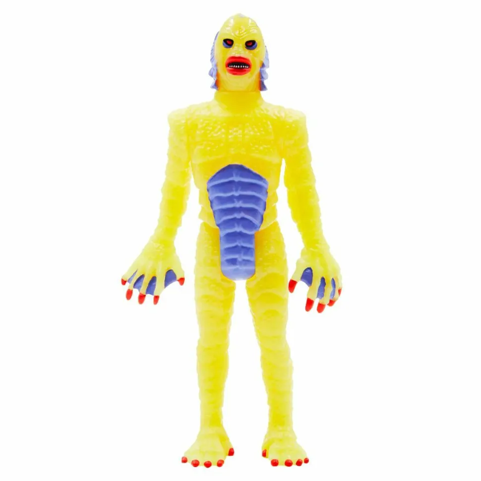 Creature from the Black Lagoon (1954) - The Creature Costume Colours Glow-in-the-Dark ReAction 3.75” Action Figure in Box Packaging