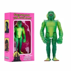 Creature from the Black Lagoon (1954) - The Creature World Famous Super Monsters Wide Sculpt ReAction 3.75” Action Figure in Box Packaging