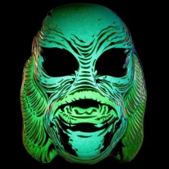 Creature from the Black Lagoon (1954) - The Creature (Purple) Glow-in-the-Dark Vacuform Retro Monster Mask