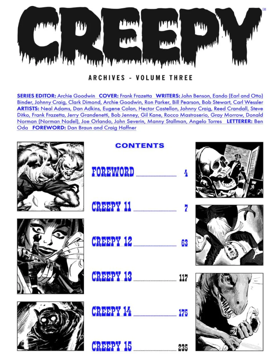 Creepy - Creepy Archives Volume 03 Paperback Book