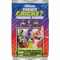 Cricket - 2021-22 Cricket Australia Trading Cards Single Pack (10 Cards)