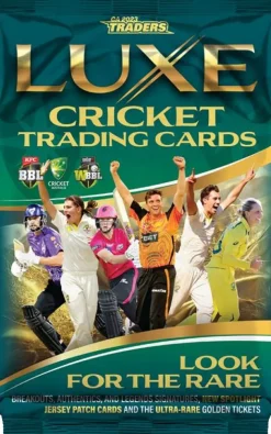 Cricket - 2023/24 Luxe Cricket Trading Cards Hobby Pack (10 Cards)