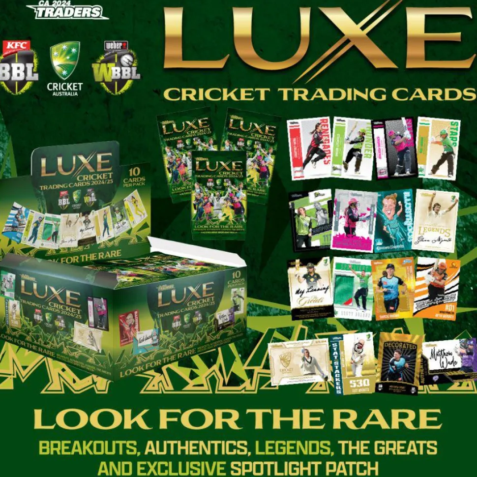 Cricket - 2024/25 Luxe Hobby Trading Cards Box (Display of 30)