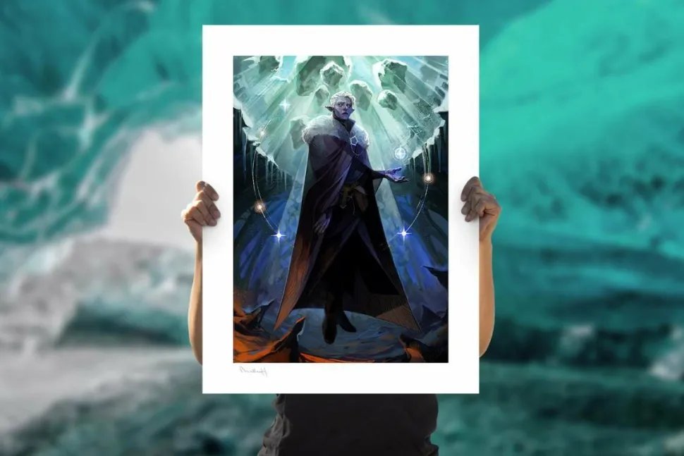 Critical Role - Essek Thelyss Fine Art Print by Minttu Hynninen