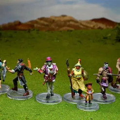Critical Role - Factions of Wildemount: Clovis Concord & Menagerie Coast Pre-Painted Miniature Figure Box Set