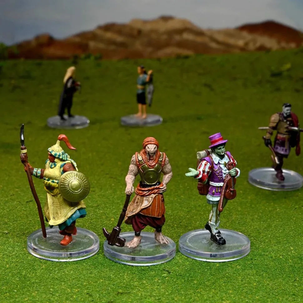 Critical Role - Factions of Wildemount: Clovis Concord & Menagerie Coast Pre-Painted Miniature Figure Box Set