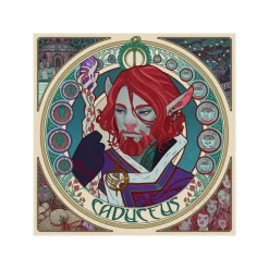 Critical Role - Mighty Nein Portrait Series: Caduceus Fine Art Print by Sam Hogg