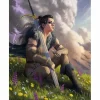 Critical Role - Mighty Nein Yasha Nydoorin: Champion of the Stormlord Fine Art Print by Robson Michel