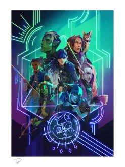 Critical Role - The Mighty Nein: Nat 20! Fine Art Print by Natalie Dombois