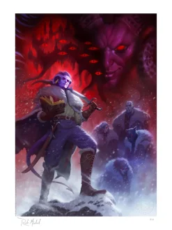 Critical Role - The Tombtakers: The Path to Cognouza Fine Art Print by Robson Michel