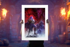 Critical Role - The Tombtakers: The Path to Cognouza Fine Art Print by Robson Michel