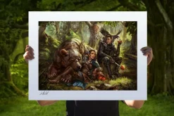 Critical Role - Vex & Vax Fine Art Print by Ian MacDonald