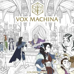 Critical Role - Vox Machina Colouring Book Paperback